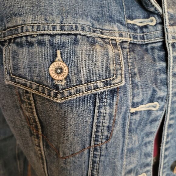 Gap Women’s small Denim Jean Jacket - Picture 7 of 10
